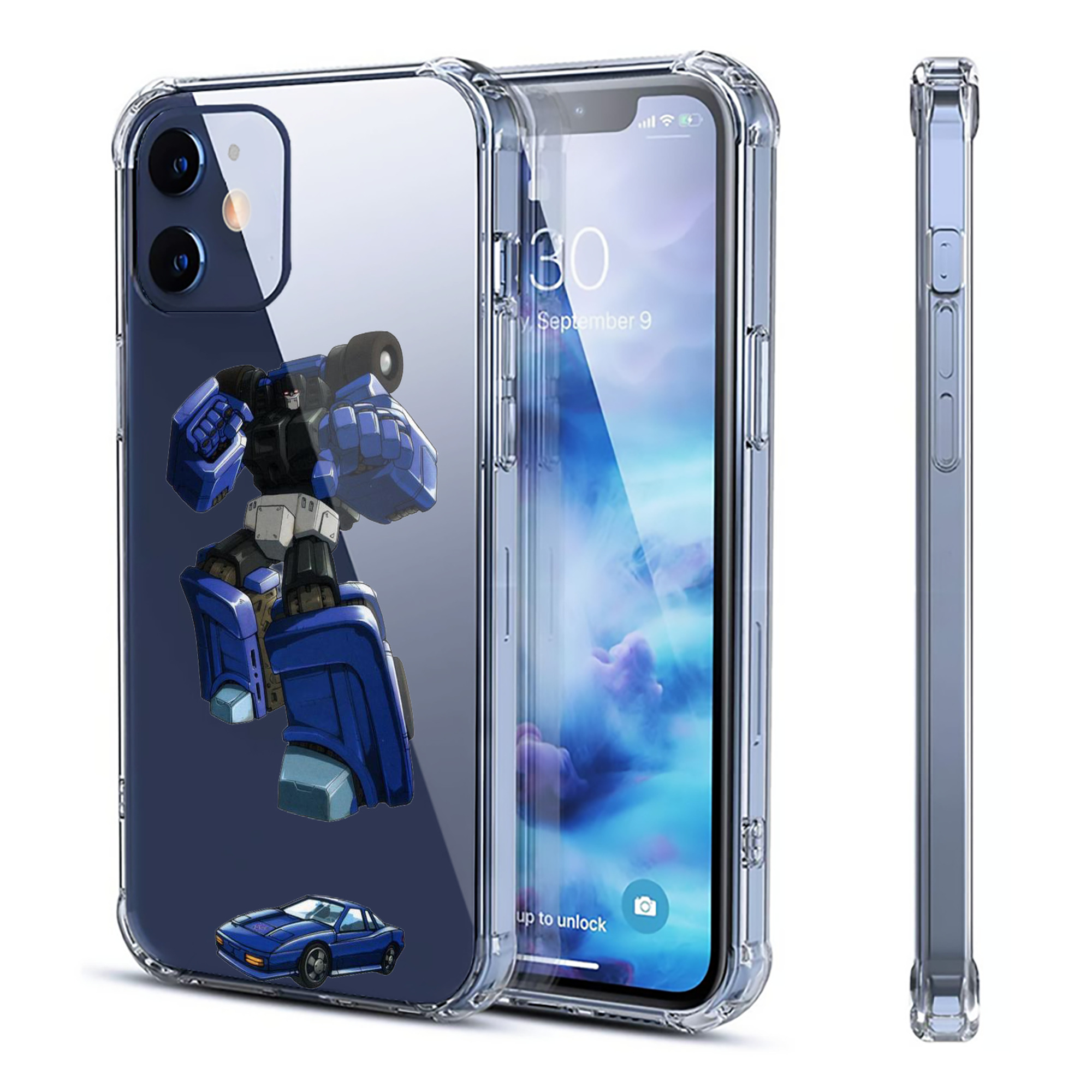 （画像用）  【iPhone 12シリーズ対応】透明スマホケース（クリアソフトケース）